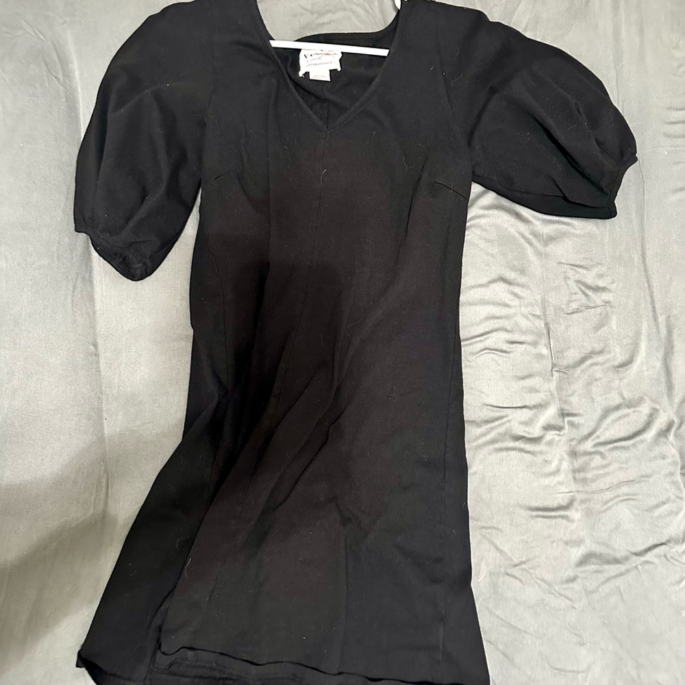 Anthropologie Black Dress
